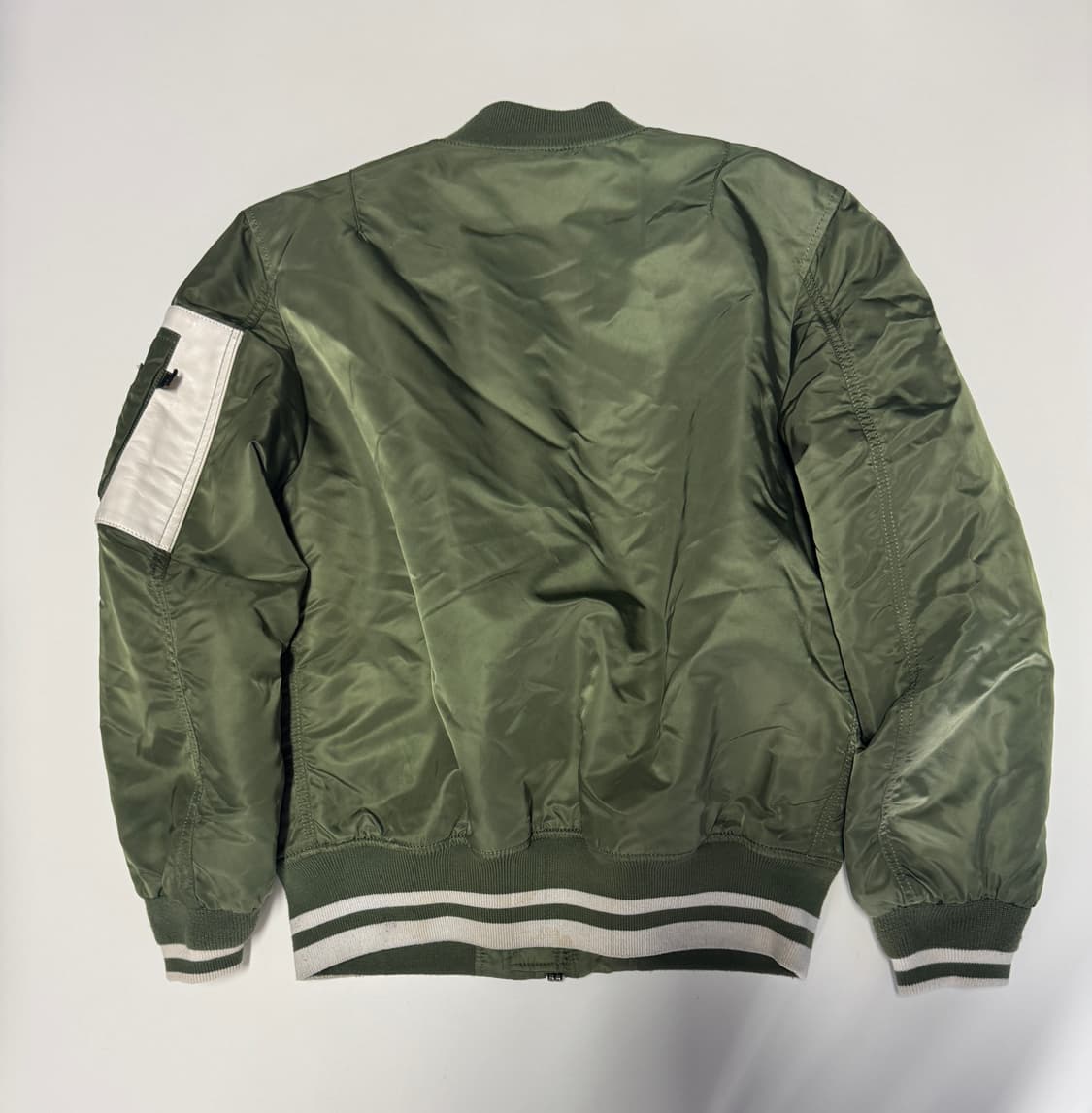 희귀! 알파인더스트리 x 무신사 ma-1 항공 자켓 M 상품이미지2