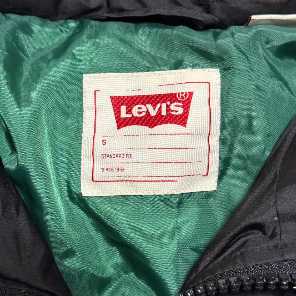 리바이스 블랙 푸퍼 패딩 s 상품이미지5