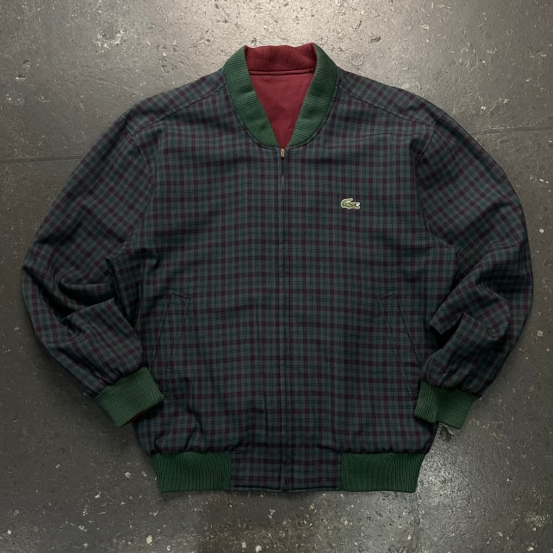 105 라코스테 리버시블 블루종 자켓  상품이미지5