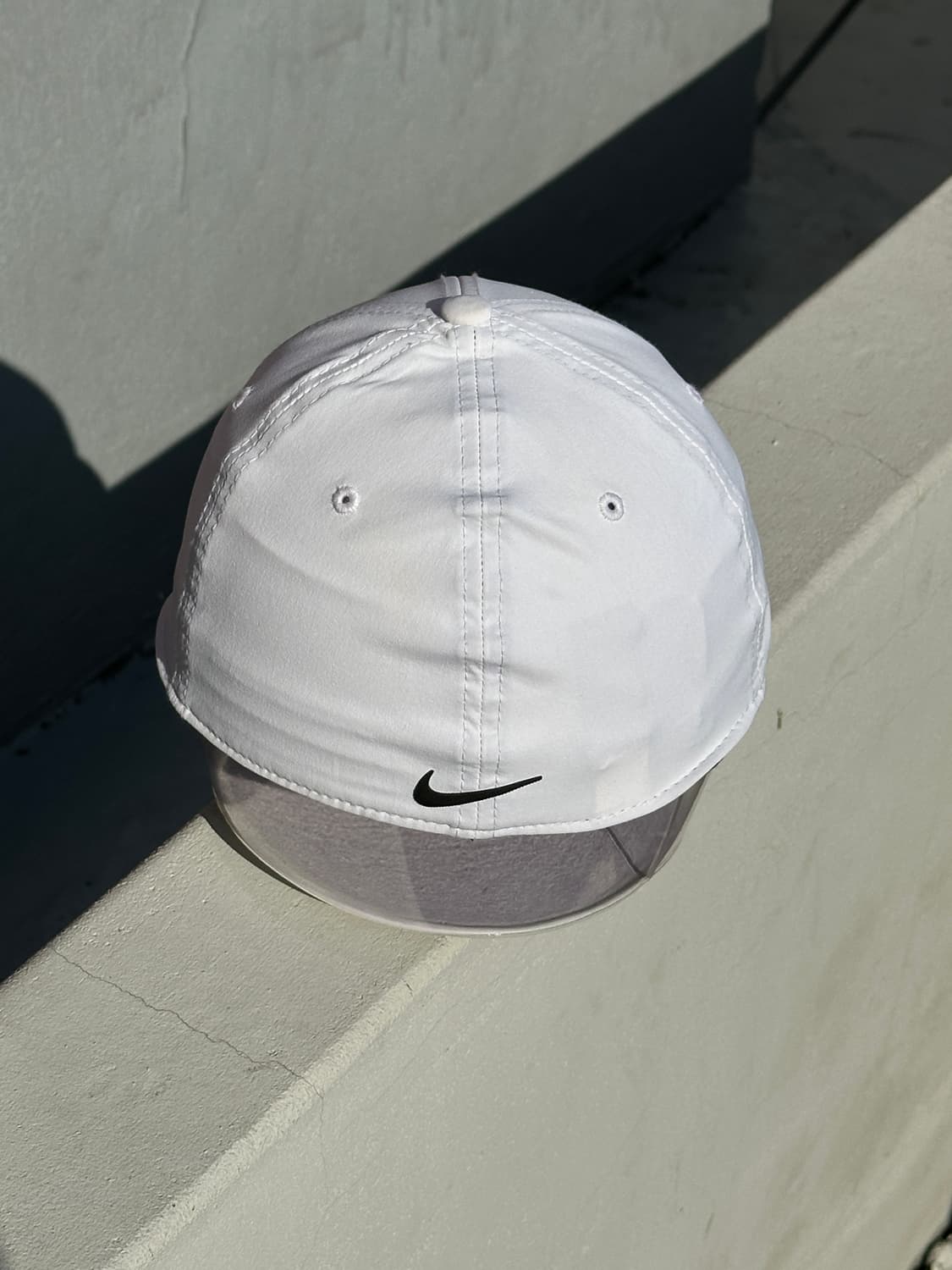 [M-L] 나이키 타이거우즈 로고 화이트 볼캡 모자 상품이미지4