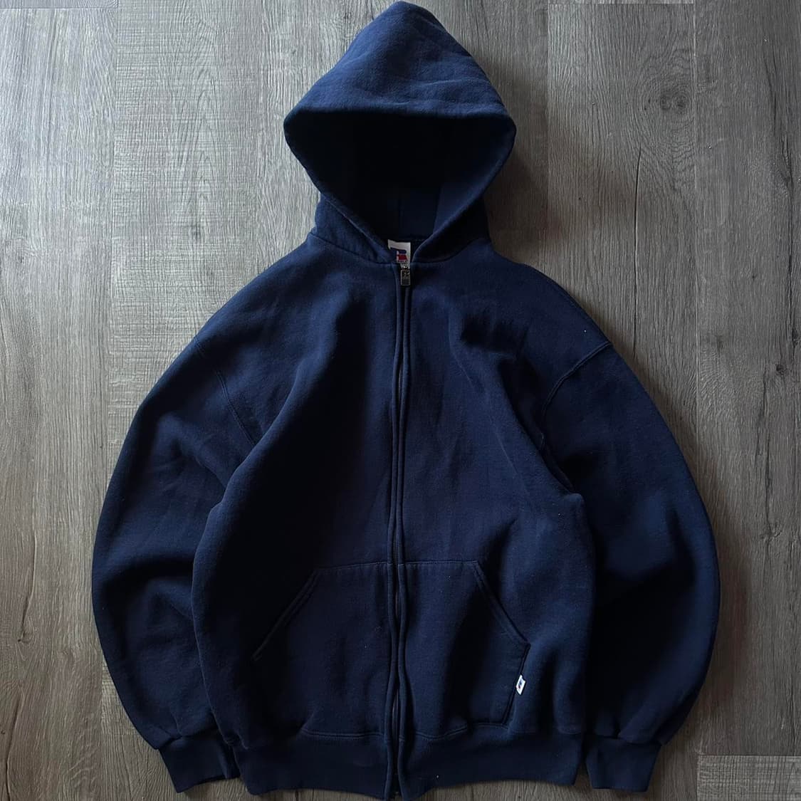 러셀 애슬레틱 빈티지 후드 집업 상품이미지1