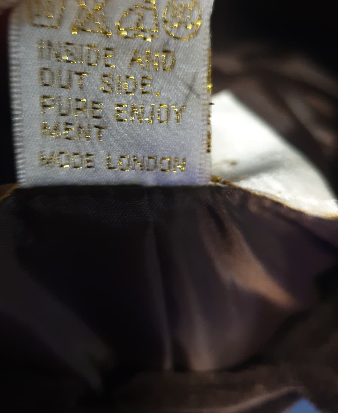 (빈티지) TAMNA 런던 벨벳 크롭 럭셔리 자켓 다크브라운 (M) 상품이미지4