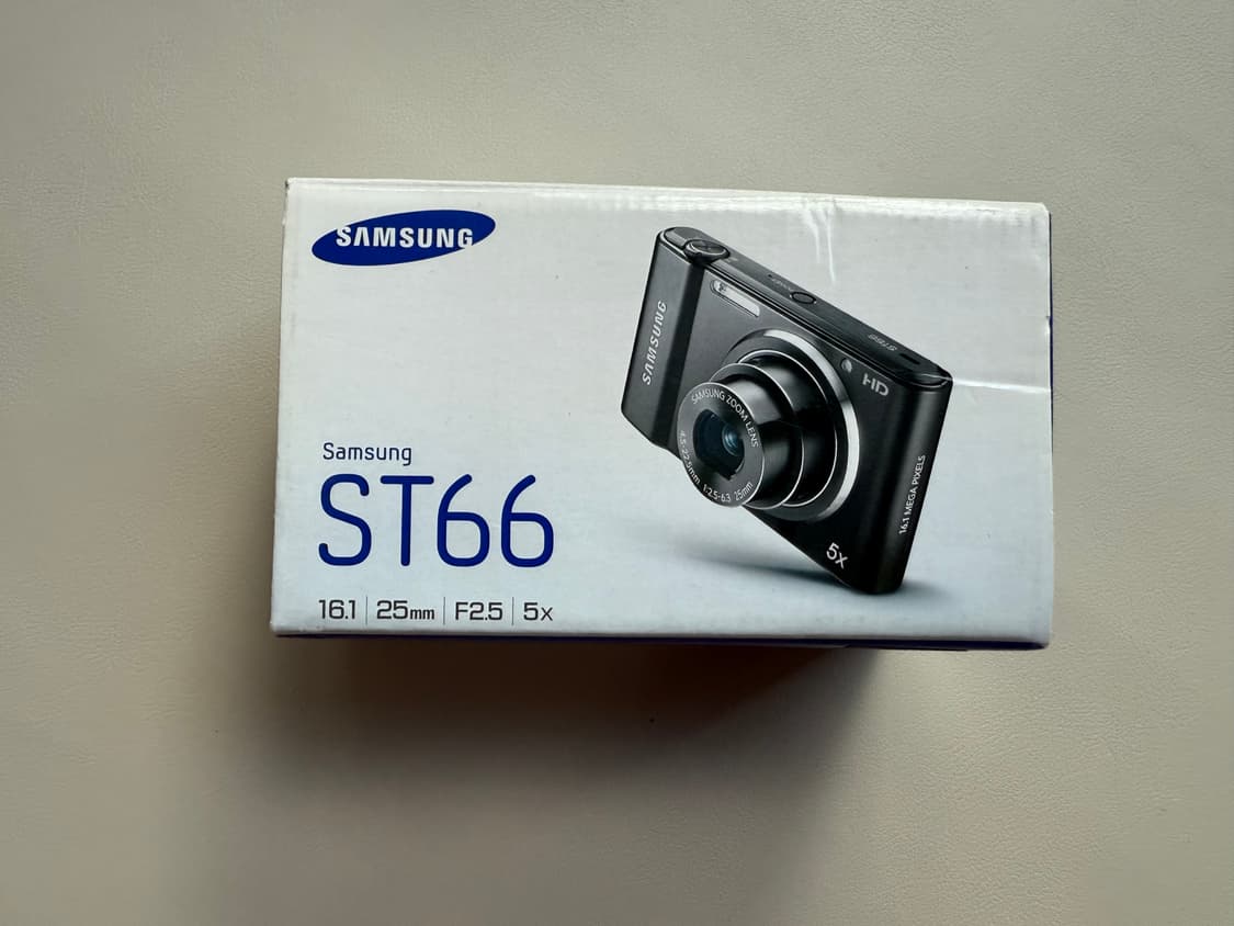 [풀박새상품.최저가.정가69] 삼성 ST66 디지털 카메라 블랙 +메모리 상품이미지1