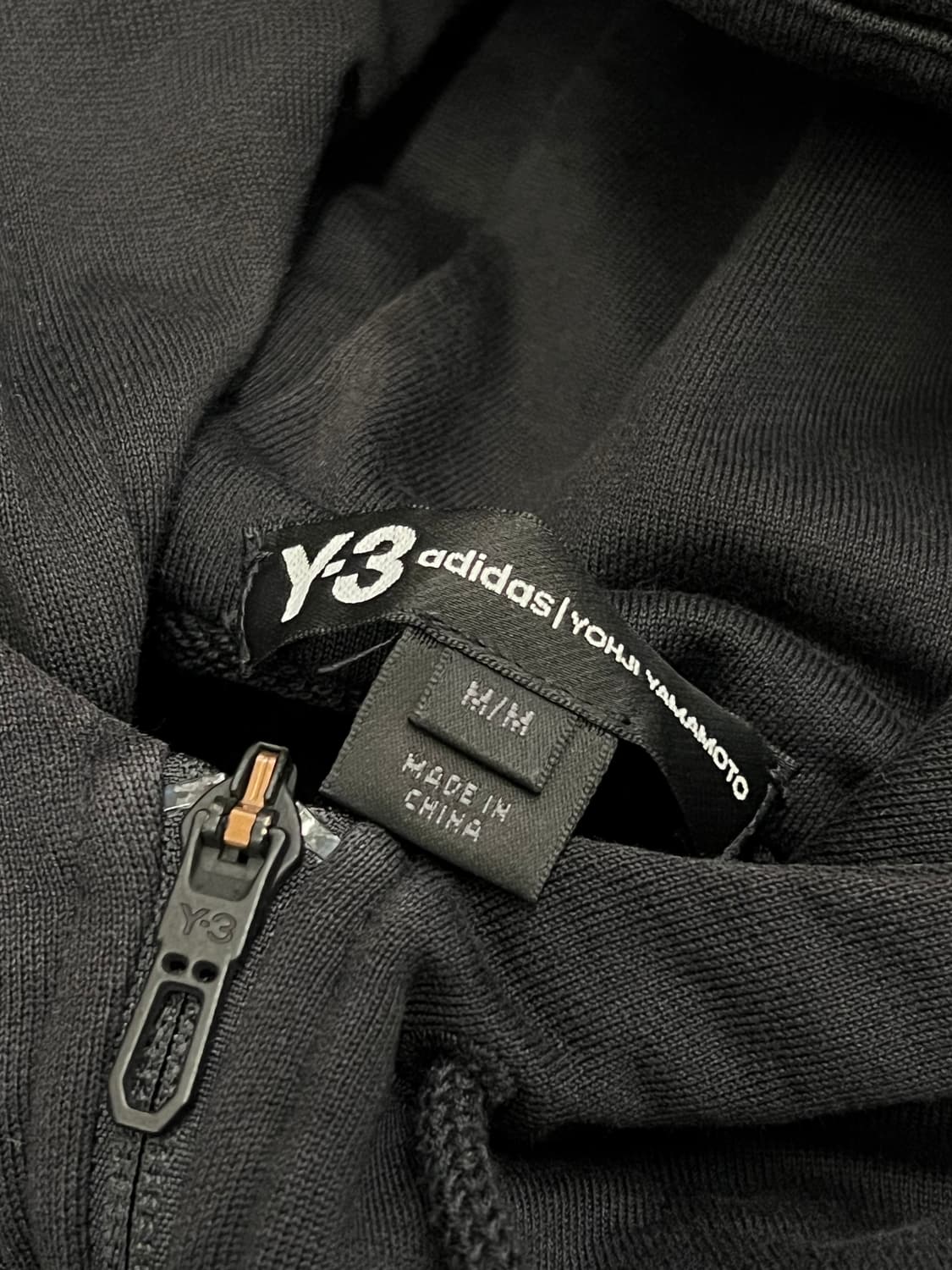 Y-3 요지 야마모토 클래식 후디 집업 처분  상품이미지4