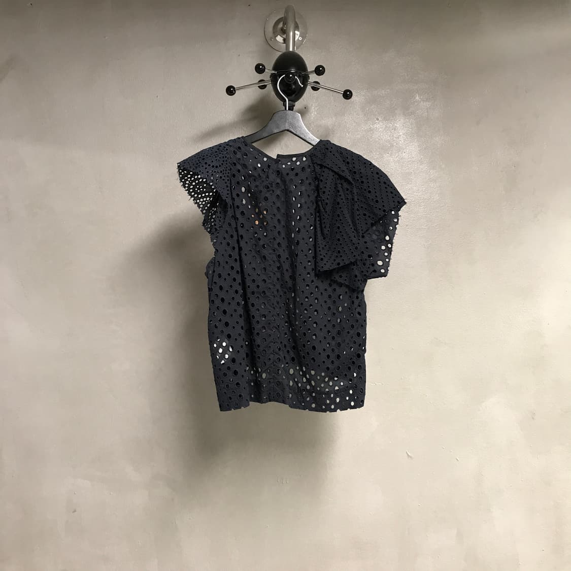 이자벨마랑 펀칭 반팔 블라우스 36(W) 상품이미지6