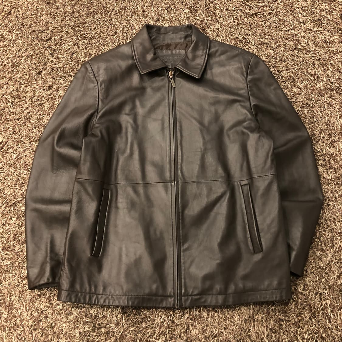 빈티지 양가죽 집업 레더 가죽 자켓 상품이미지1