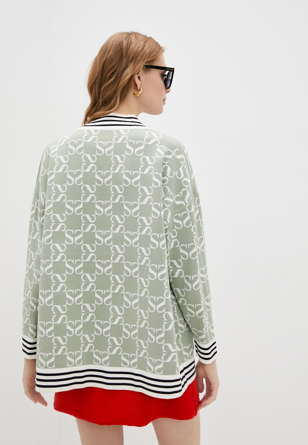 1/ 산드로 리버시블 로고 울 가디건 자켓 상품이미지2