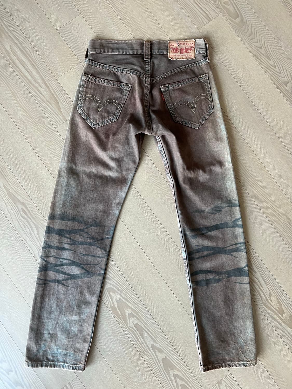 리바이스 901  다잉 데님팬츠 상품이미지5