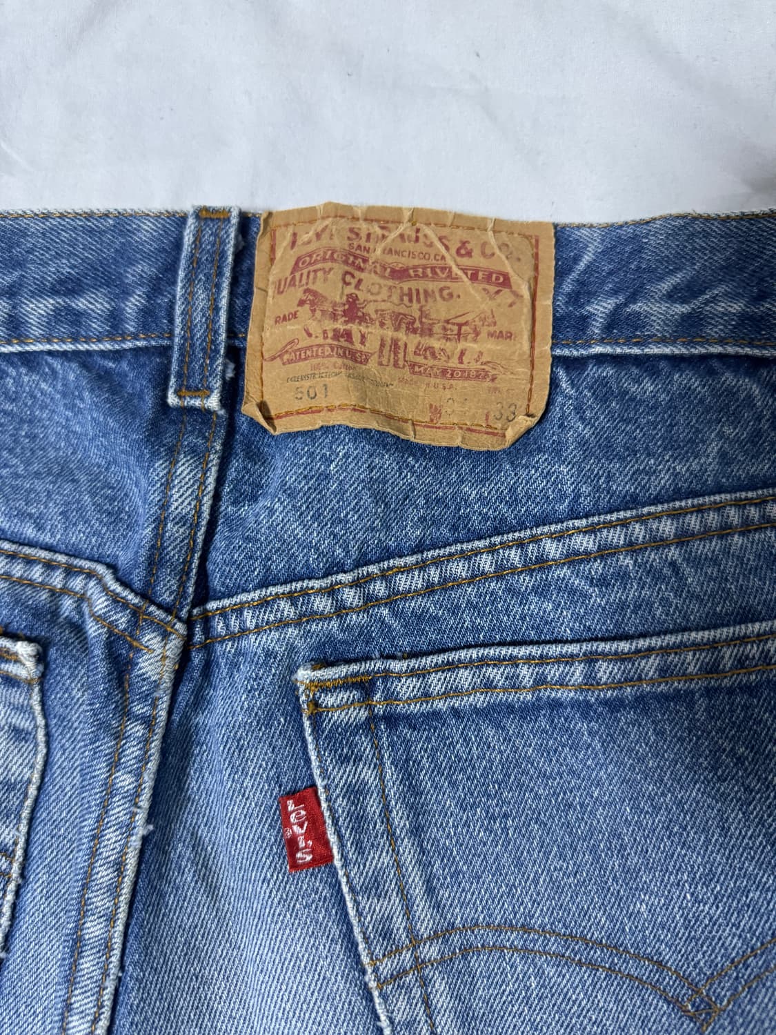80s usa 리바이스 501 데님 팬츠 상품이미지3