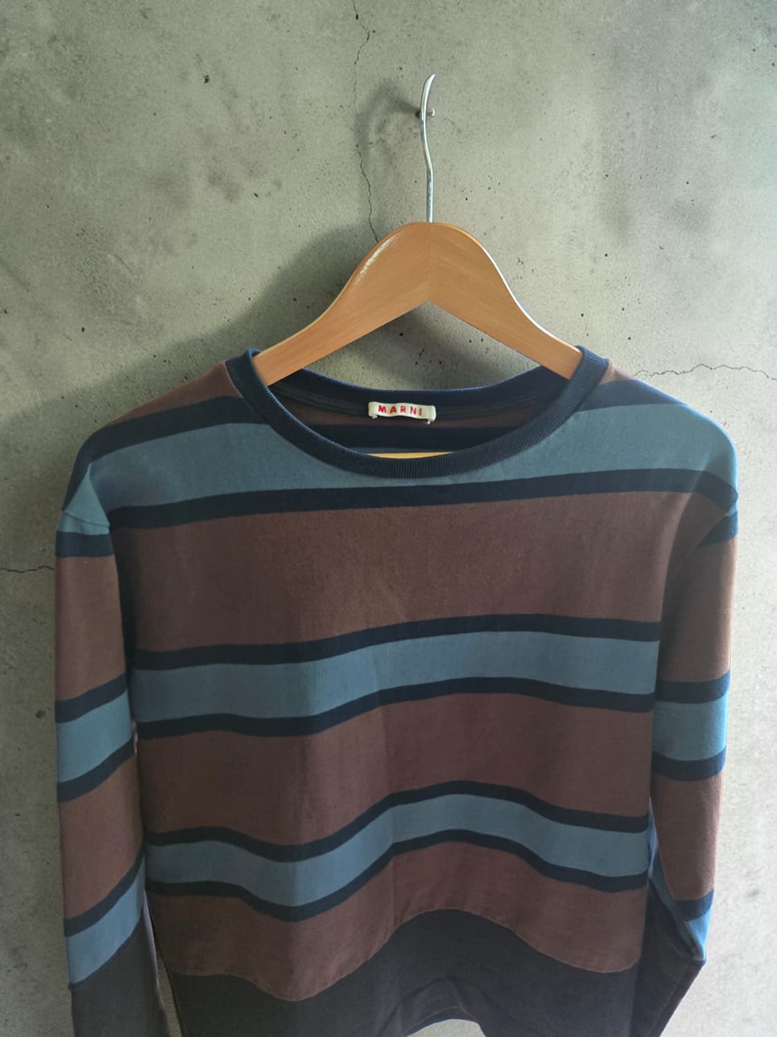 마르니 MARNI 스트라이프 긴팔 티셔츠 / 고급 컬러감 상품이미지3
