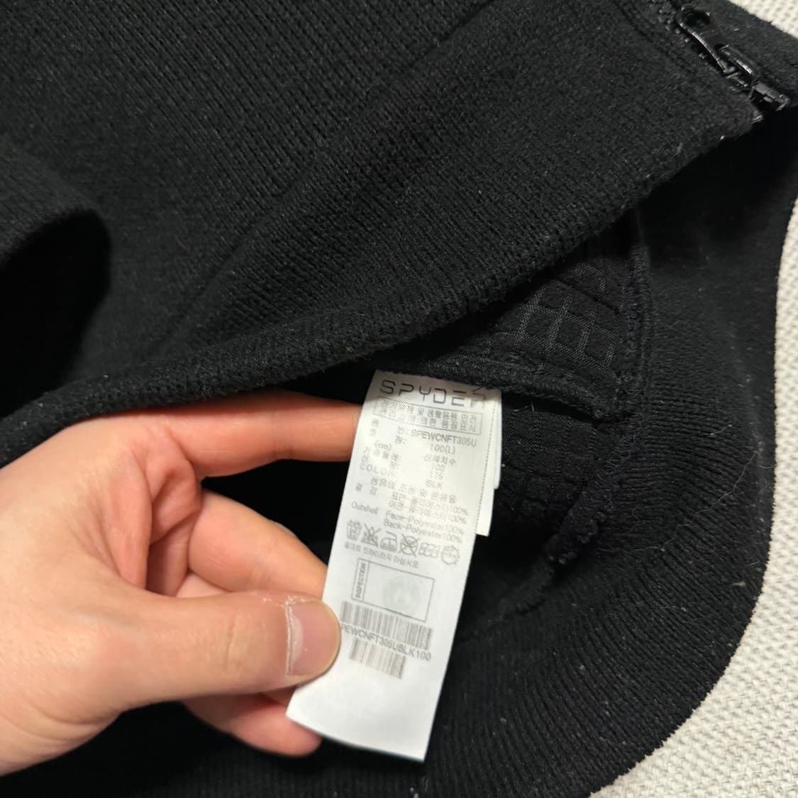 스파이더 플리스 집업 자켓 상품이미지3