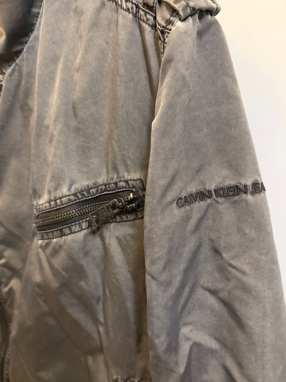 CK 빈티지 사선 워싱 자켓 상품이미지7