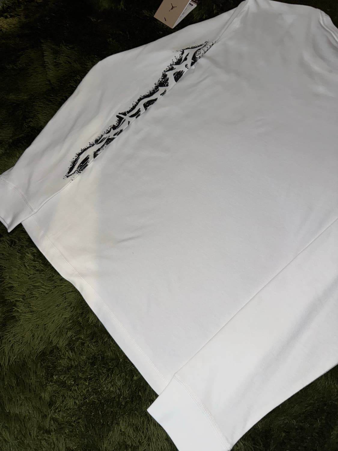 [XL,XXL] 조던 드라이핏 스포츠 그래픽 롱슬리브 화이트 상품이미지8