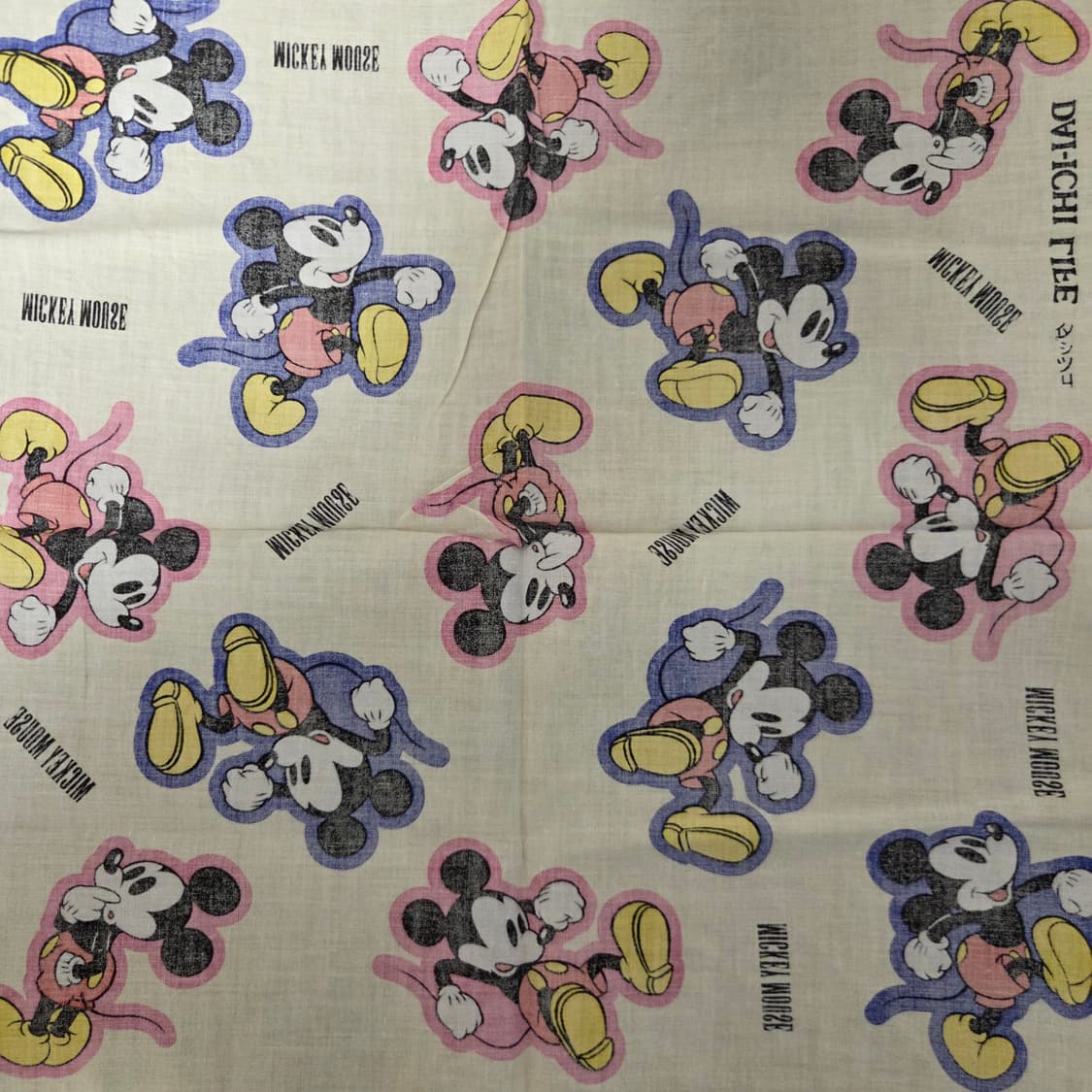 Disney Japan 빈티지 스카프 손수건 상품이미지3