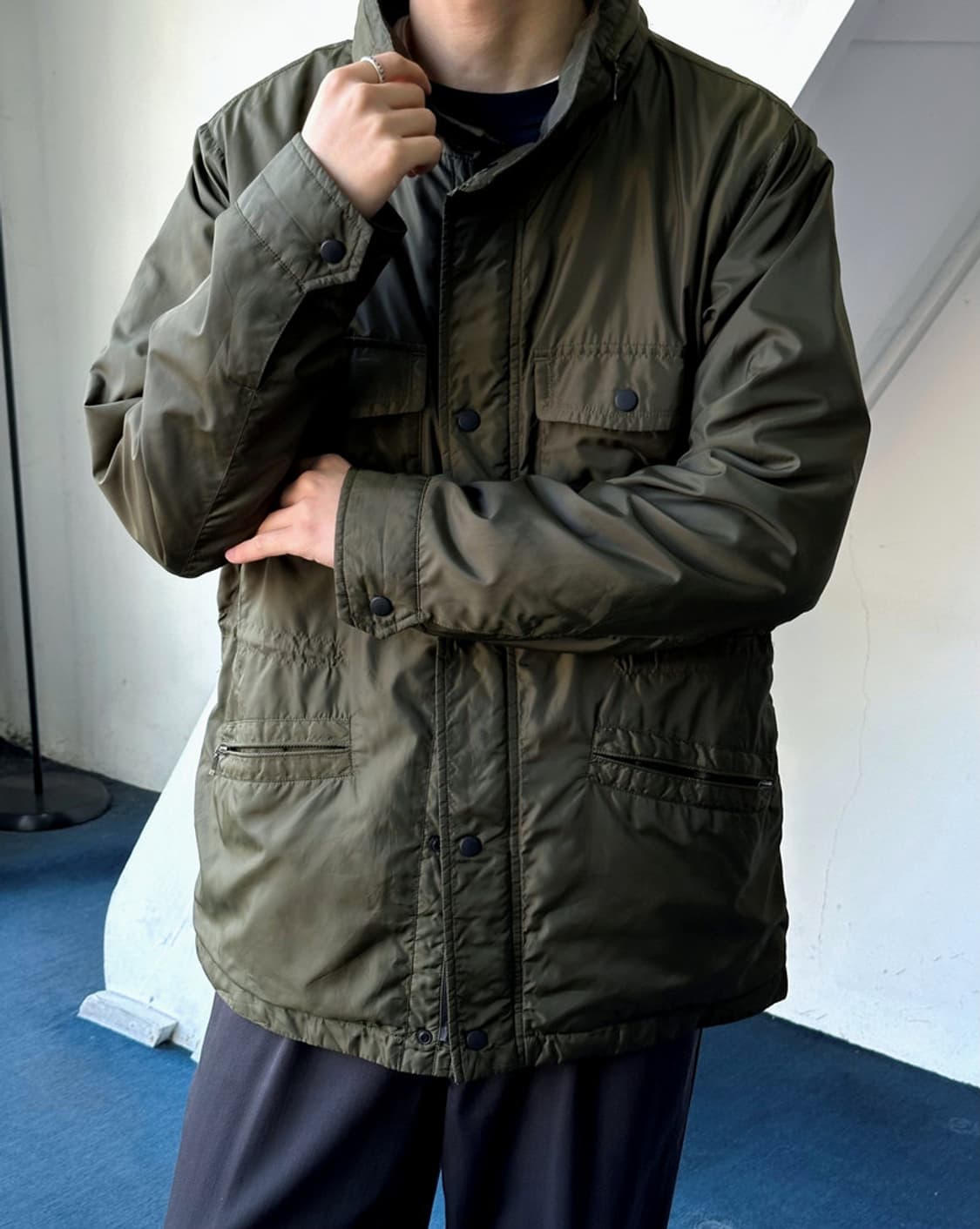 High count poly utility field parka 상품이미지10