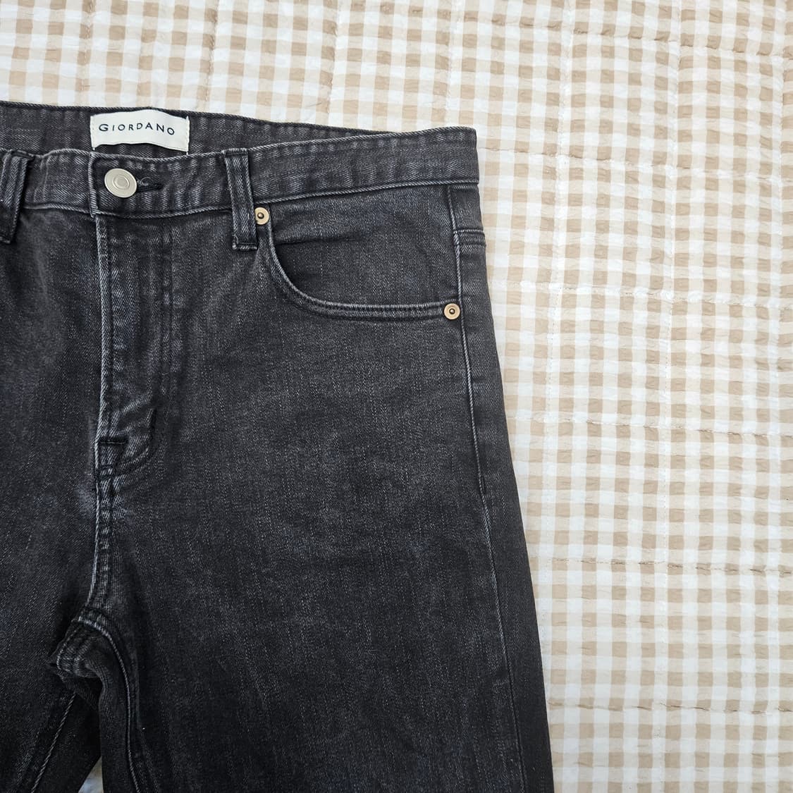 지오다노 스판 데님 청바지 남자32 상품이미지3