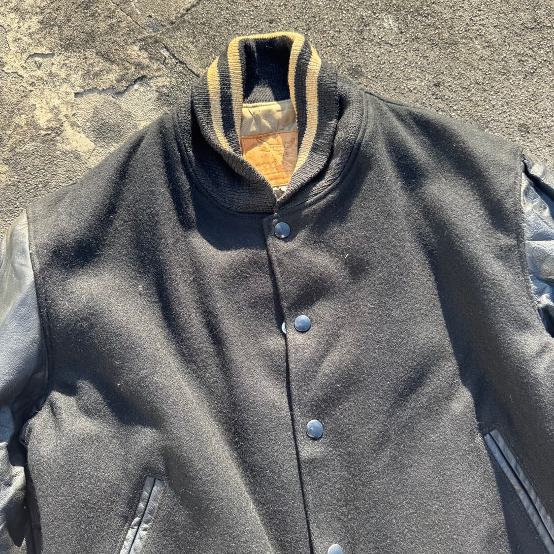 [M] 80s Golden bear 골든베어 Air Mail 바시티자켓 상품이미지6