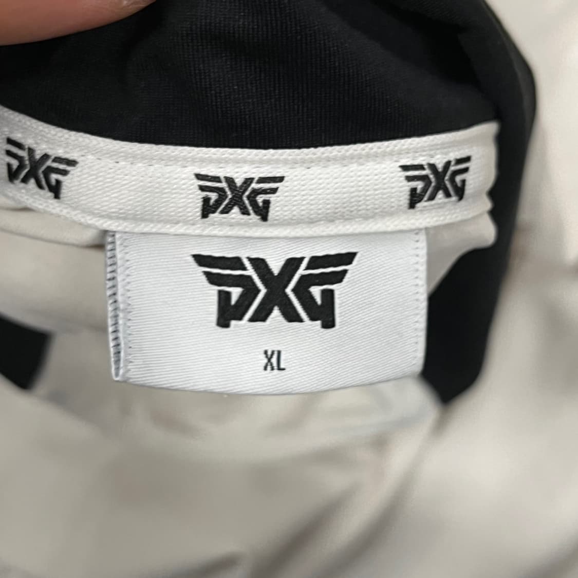 [정품/XL] PXG 화이트 긴팔 티셔츠 b15 상품이미지5