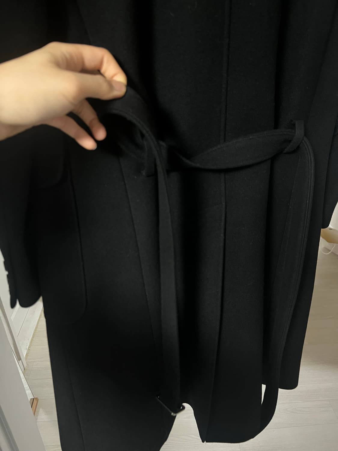 이얼즈어고 타임리프 더블코트(블랙) 상품이미지3