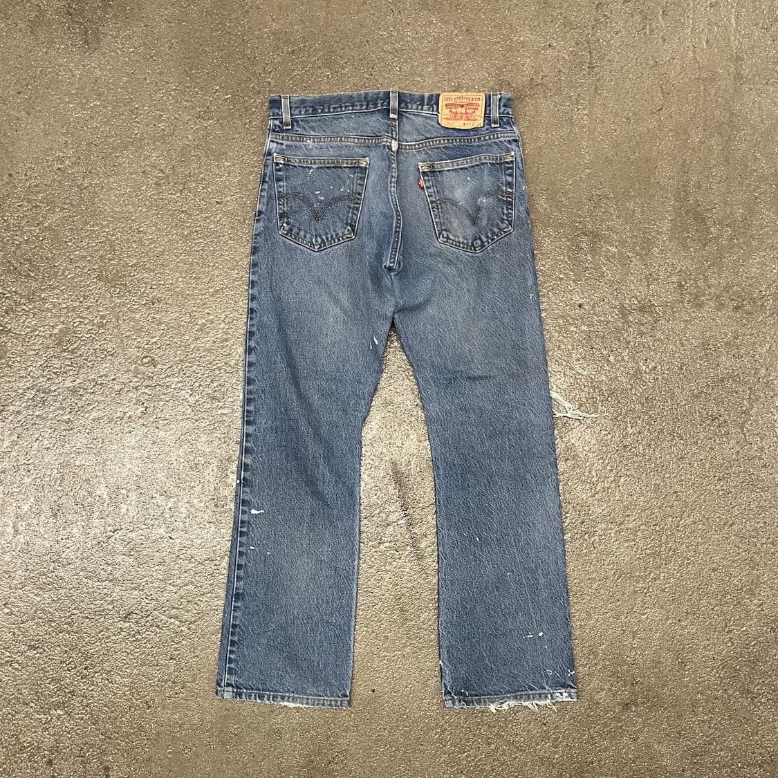 90s USA Levis517 오렌지탭 부츠컷 (35“) 상품이미지4