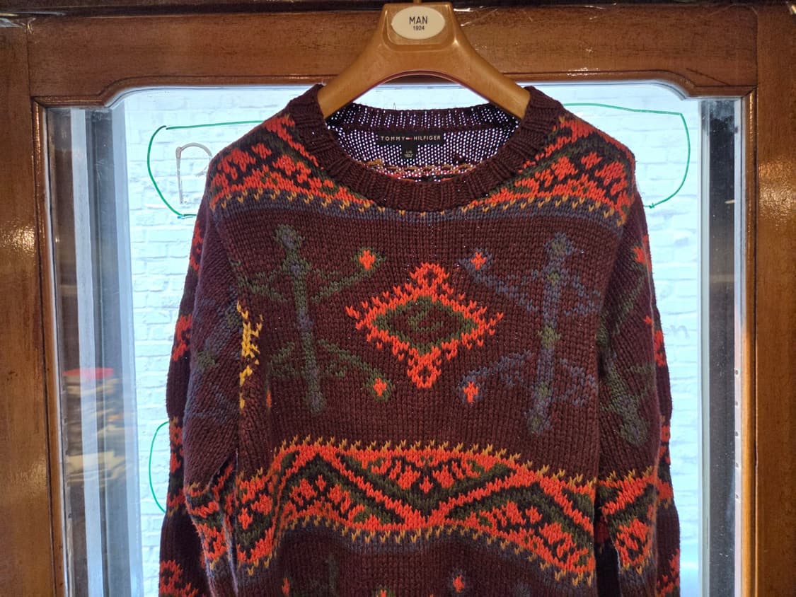 타미힐피거 나바호패턴 니트 상품이미지2