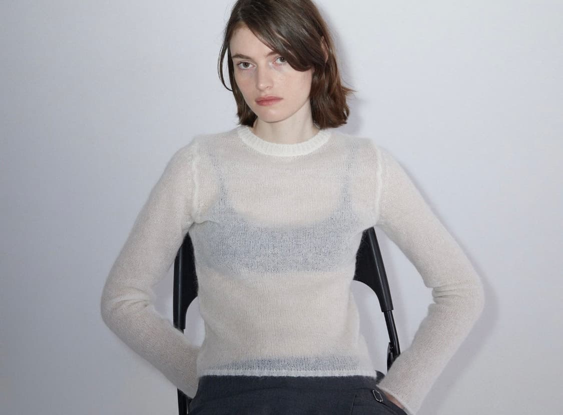 팔로마울 모헤어 니트 xs 상품이미지7