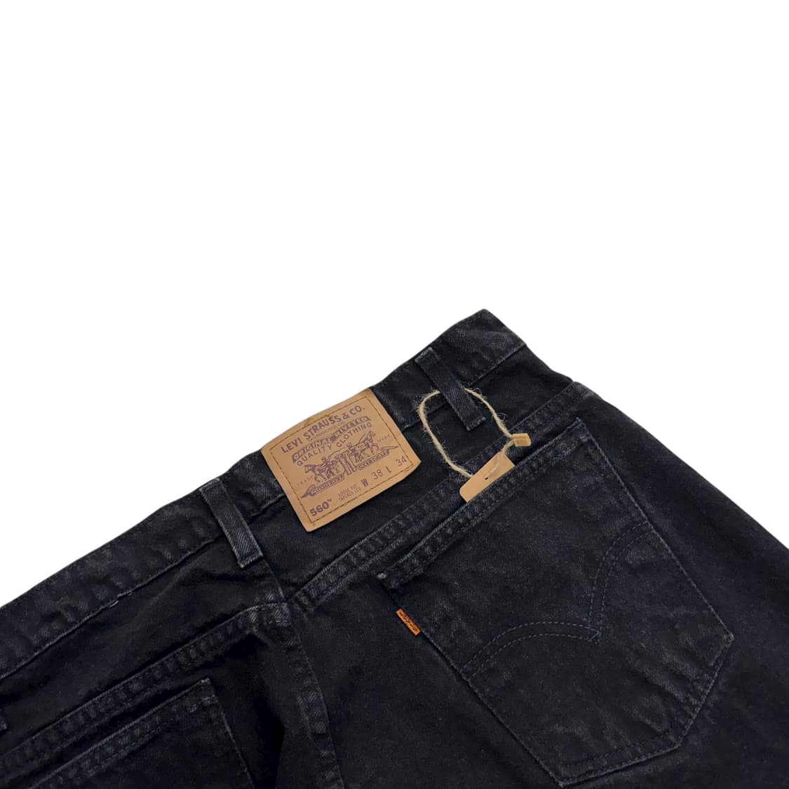 [35.5] 90's 리바이스 560 블랙진 데님 청바지 [lv1072] 상품이미지7