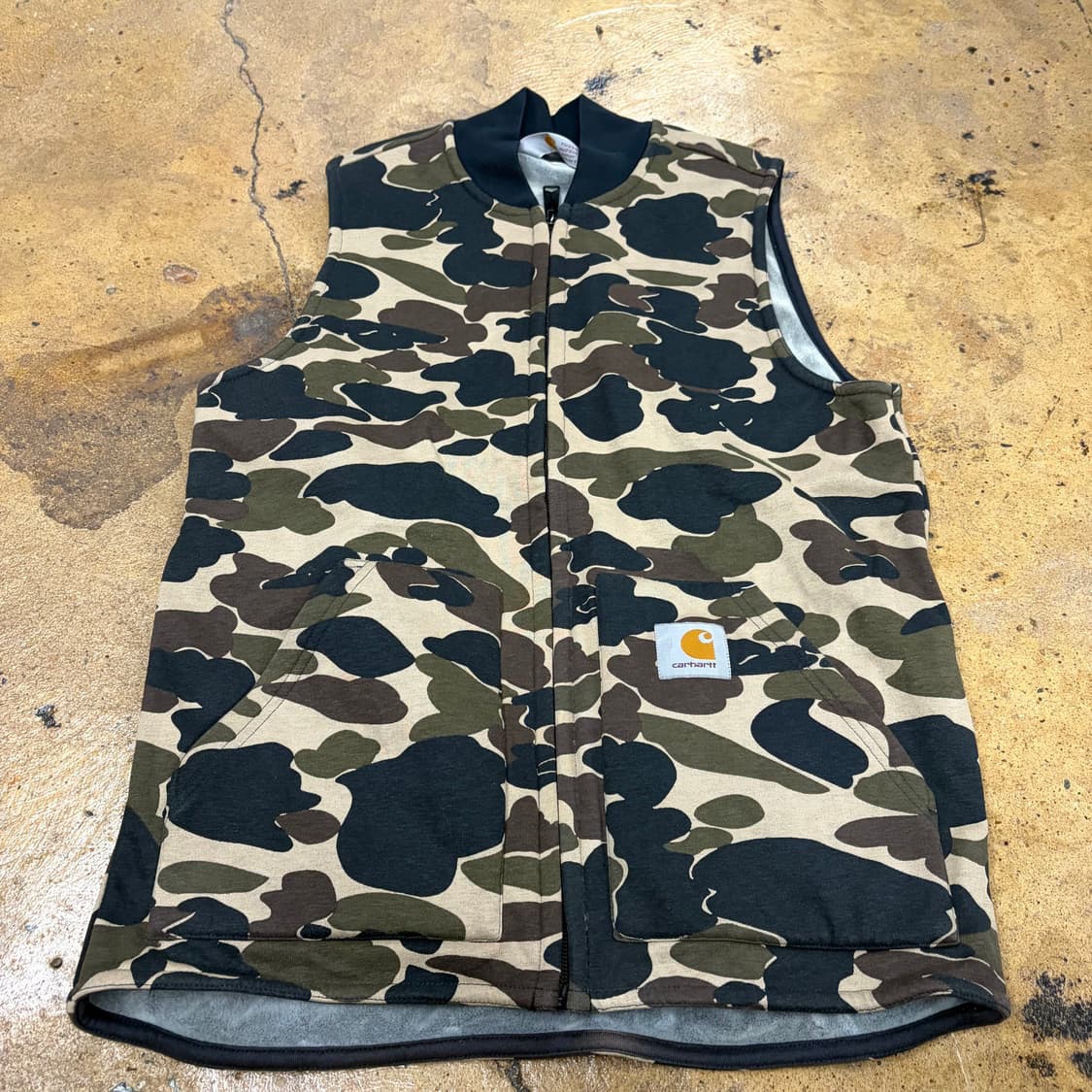 칼하트 카모 밀리터리 조끼  상품이미지2