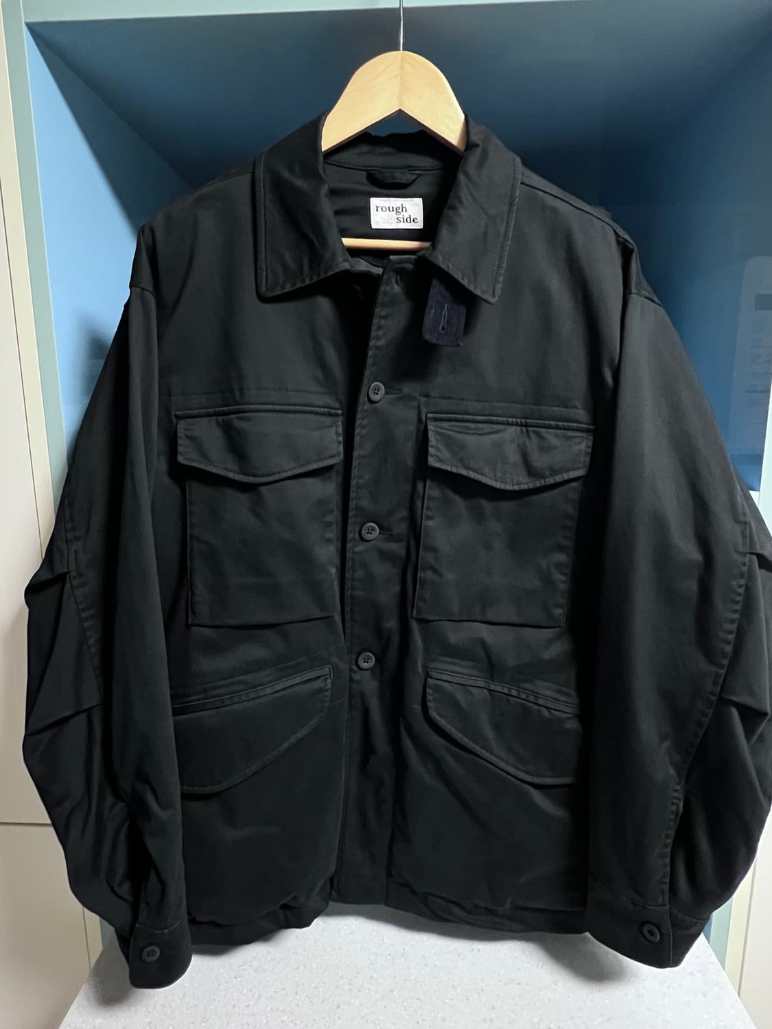 러프사이드 BDU 자켓 네이비 1사이즈 상품이미지1