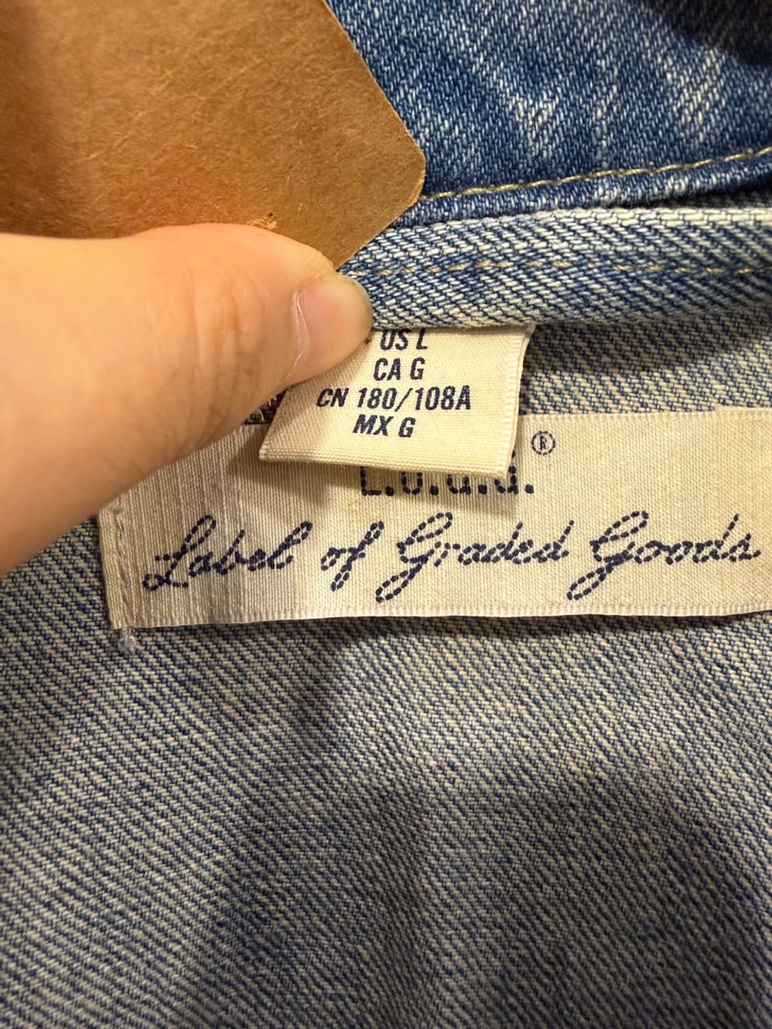 H&M 청자켓 상품이미지3