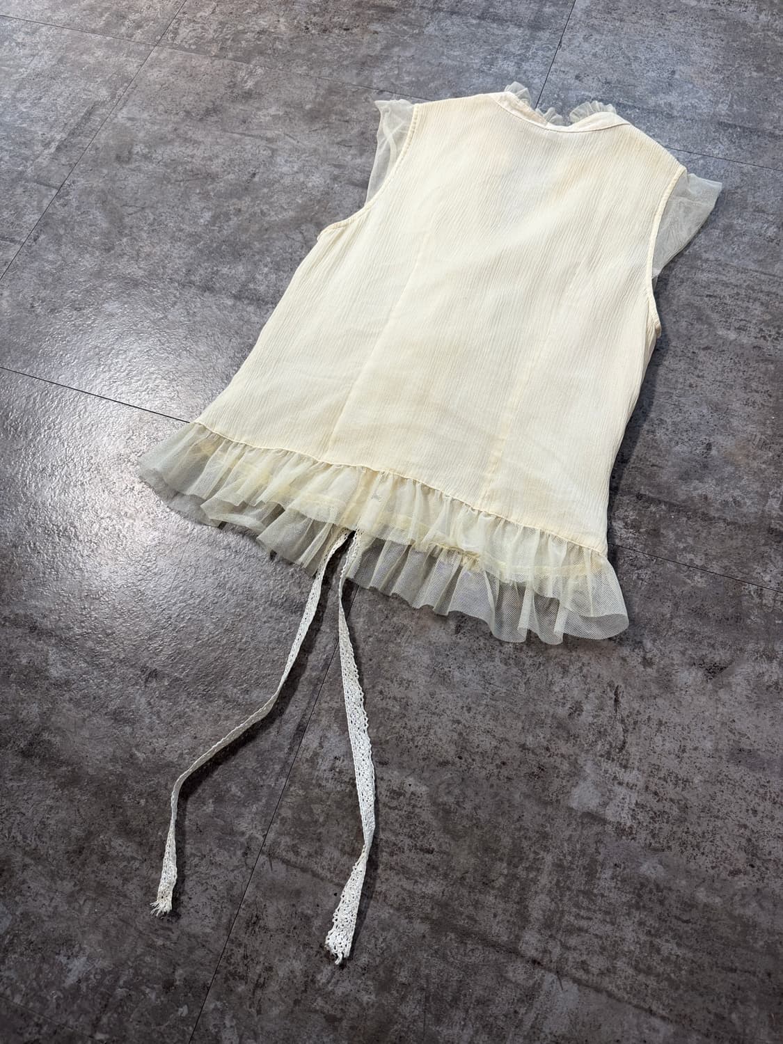 레이스 버튼 블라우스 상품이미지10