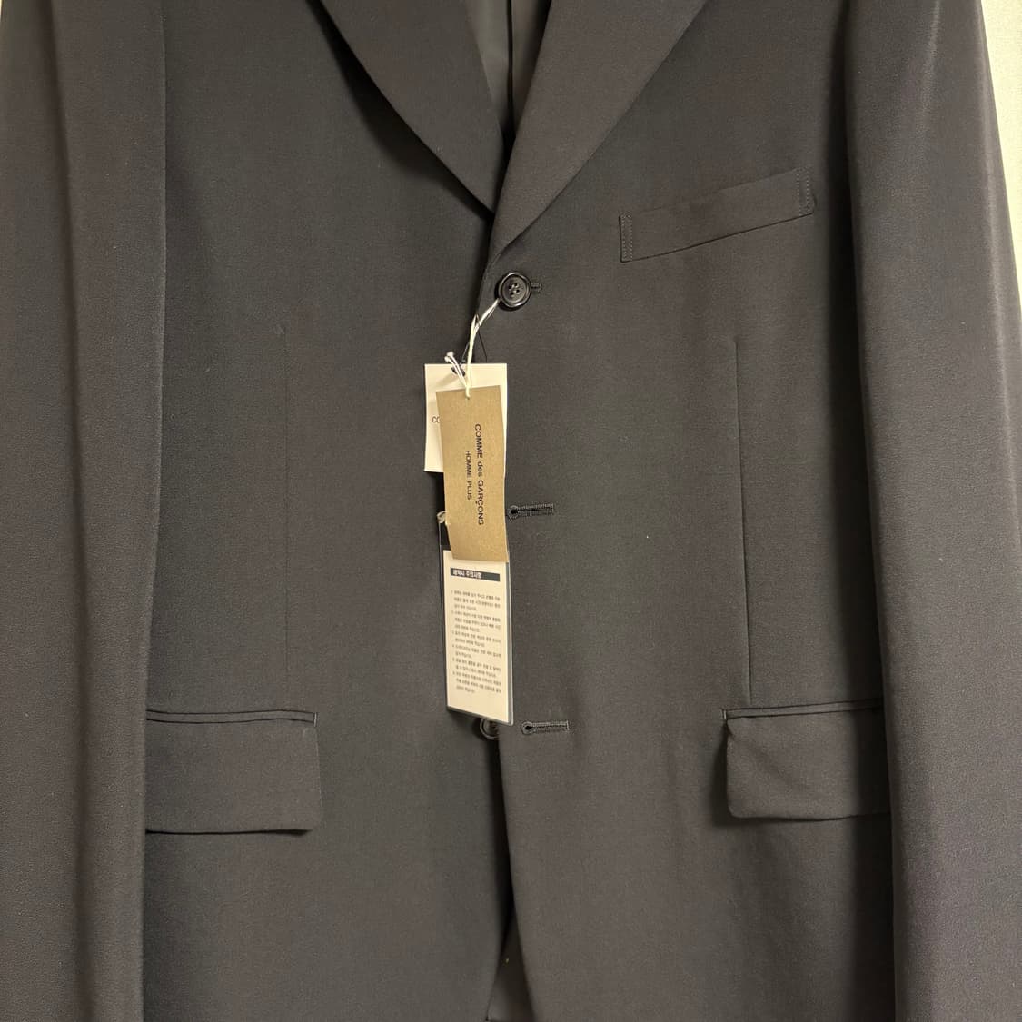 꼼데가르송 옴므플러스 / 25SS 셋업자켓 / L 상품이미지2