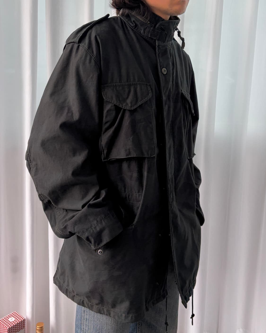 [XL]미군 오리지널 M65 카모플라주 필드 자켓 GOLDEN.MFG 상품이미지2