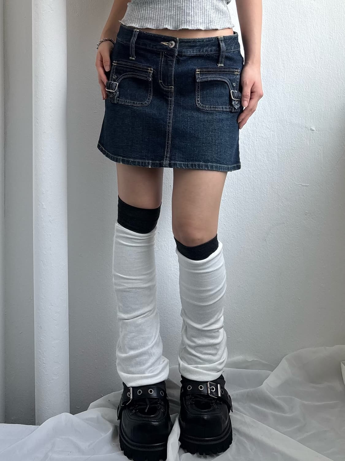 Calvin Klein Denim Skirt 상품이미지1