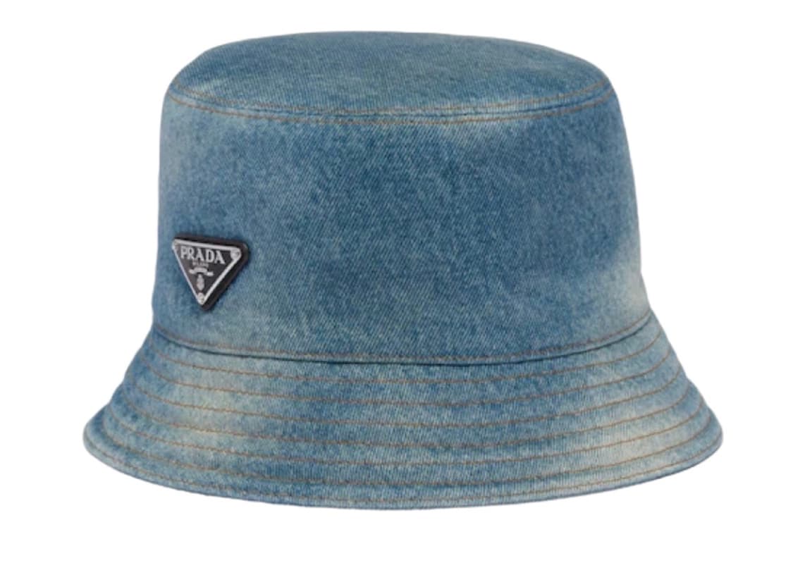 프라다 데님 버킷햇 상품이미지1