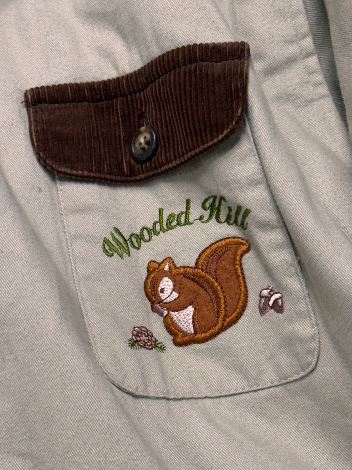 [빈티지]귀여운 모리걸 민트초코 일본 간절기 메론소다 말차맛 아우터 야상 상품이미지4