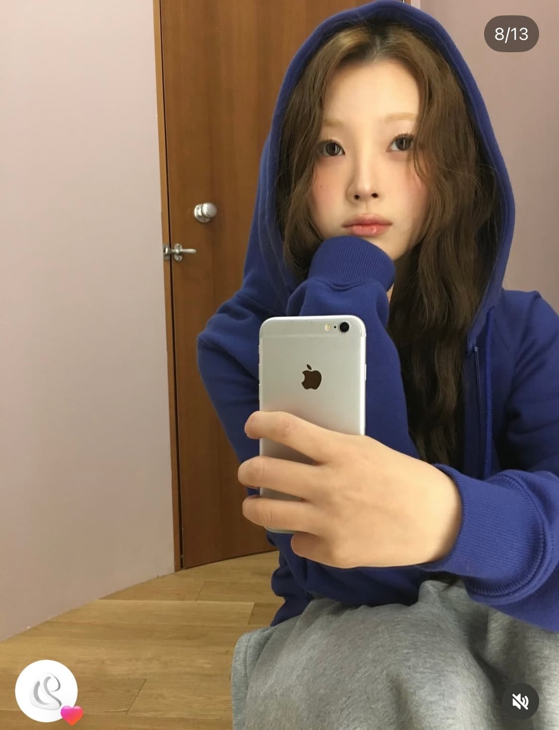 코이세이오 038 후드집업 블루 상품이미지2