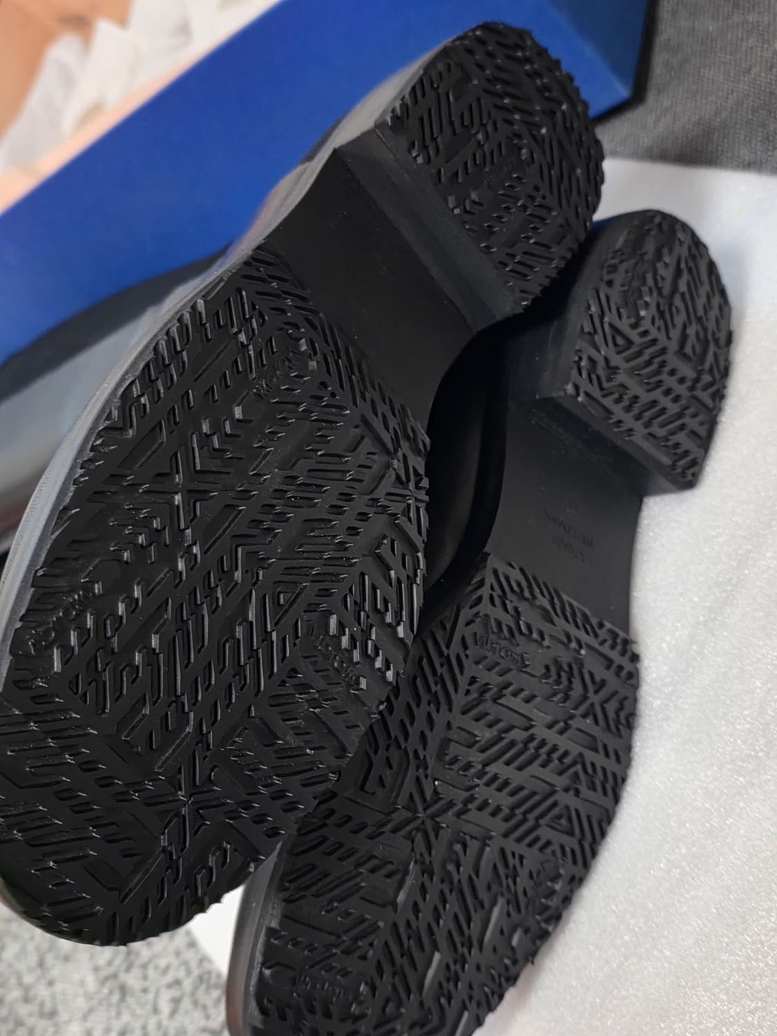 스튜어트 와이츠먼 킬란 블랙 소가죽 롱부츠 245 새상품 상품이미지5