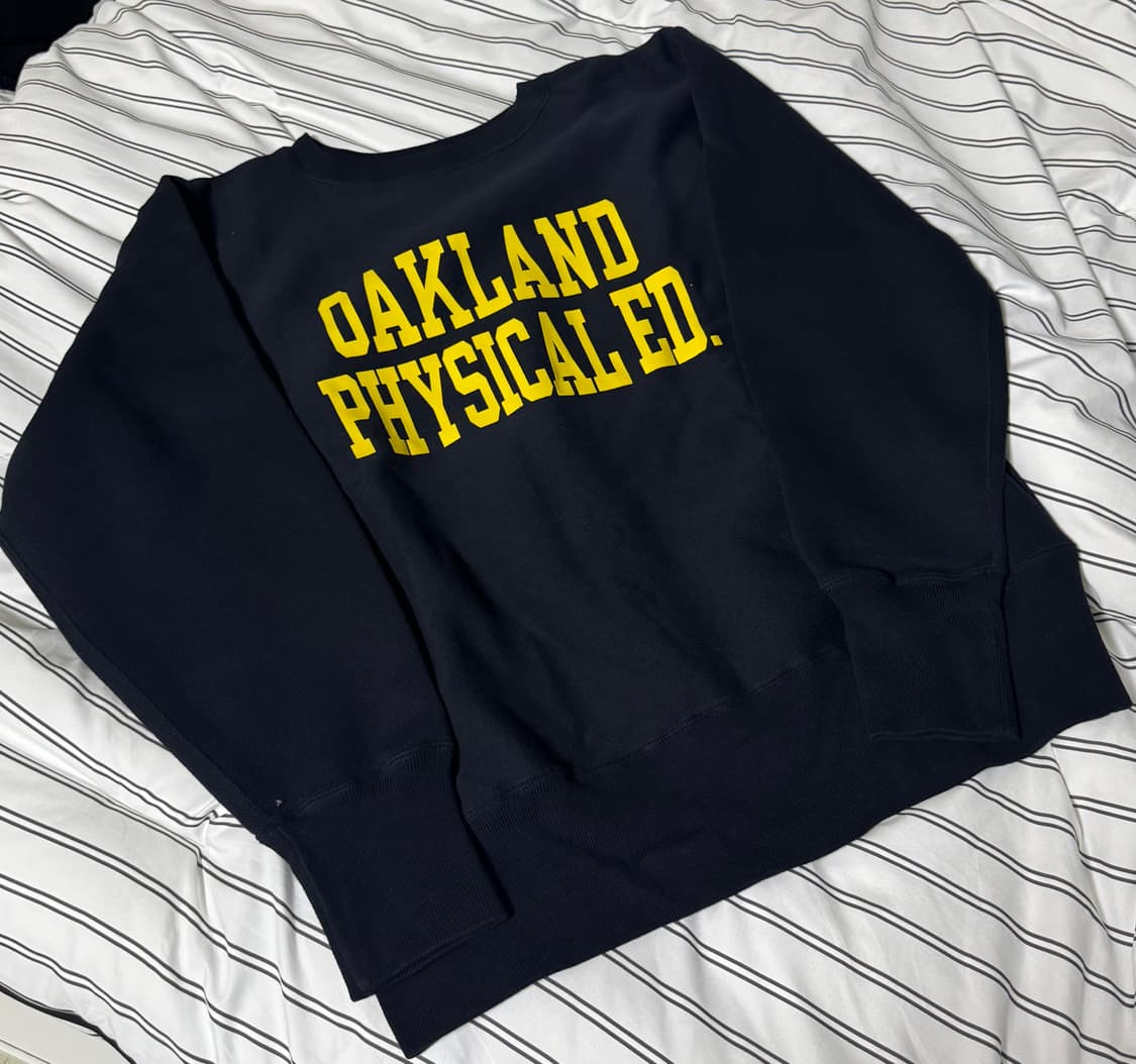 챔피온 블루택 리버스위브 맨투맨 XL 상품이미지1