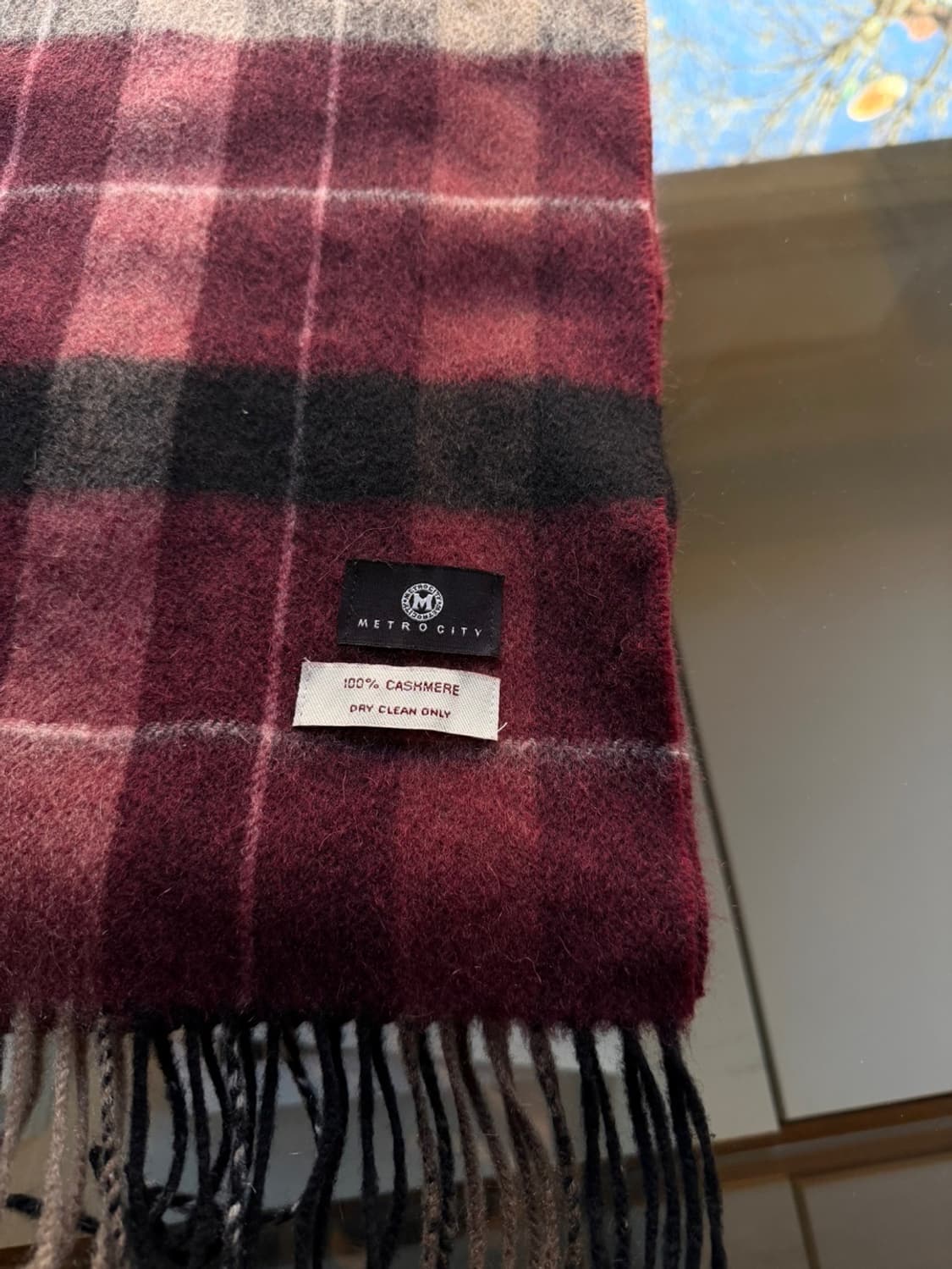 메트로시티 캐시미어 머플러 상품이미지10