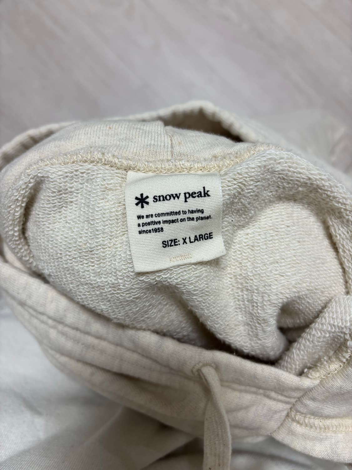 스노우피크 일본판 후드티 상품이미지3