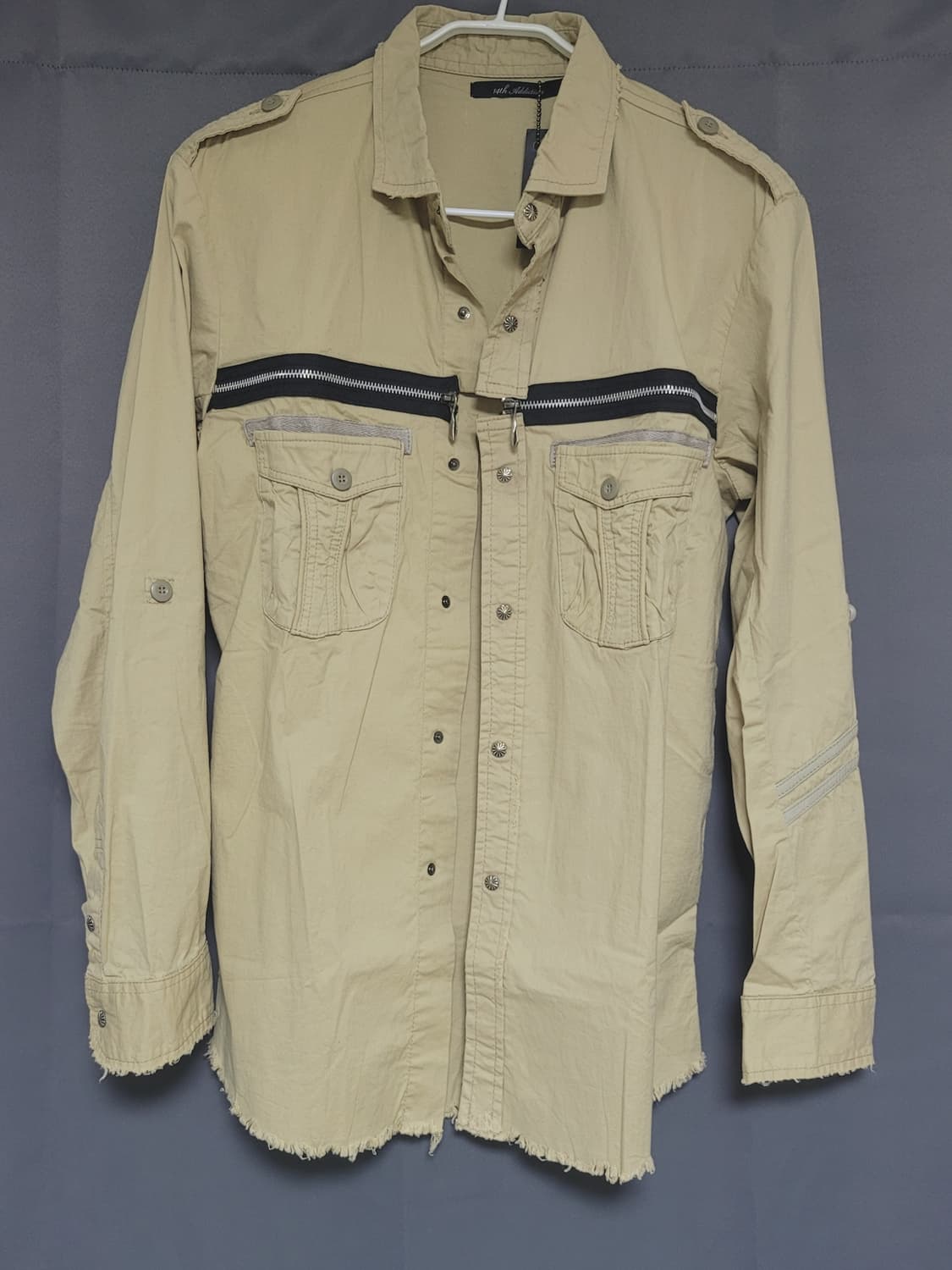 14th addiction cross zip shirt 상품이미지1