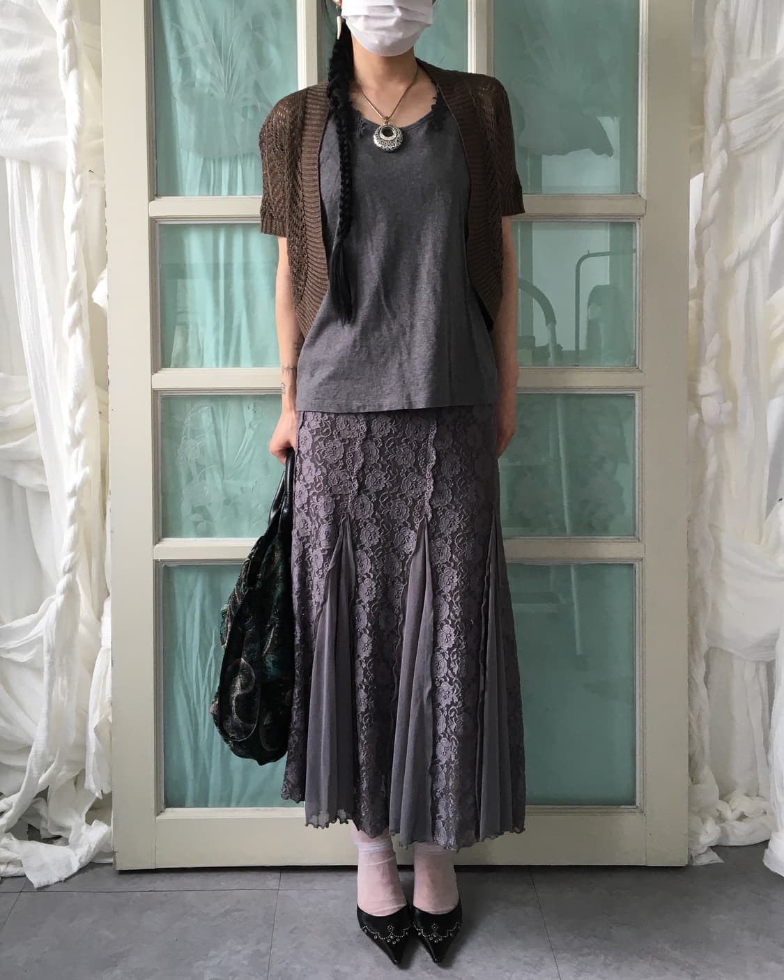 Crochet open cardigan 상품이미지4