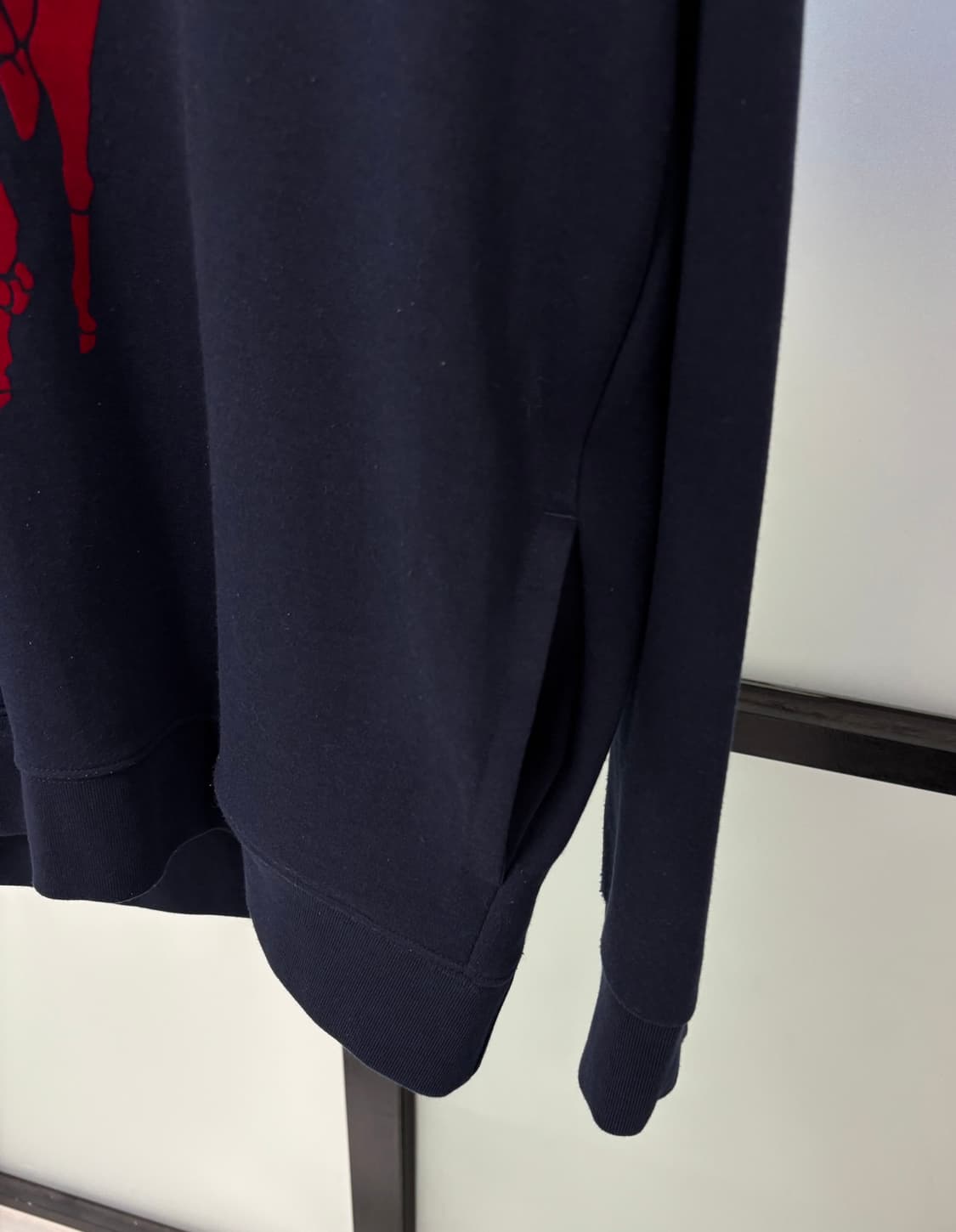 [XL]POLO 네이비 빅포니 후드 티셔츠 상품이미지7