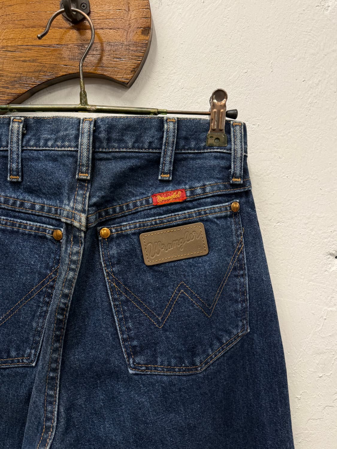 26) 90s USA Wrangler Dark Blue Straight  상품이미지3