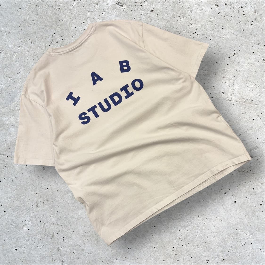 [XL] 아이앱 스튜디오 반팔 티셔츠 화이트 B659 상품이미지1