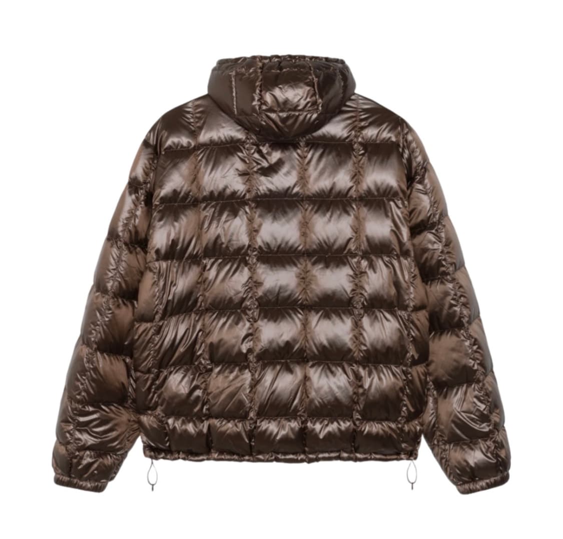 스투시 미드웨이트 후드 퍼퍼 브라운 상품이미지2