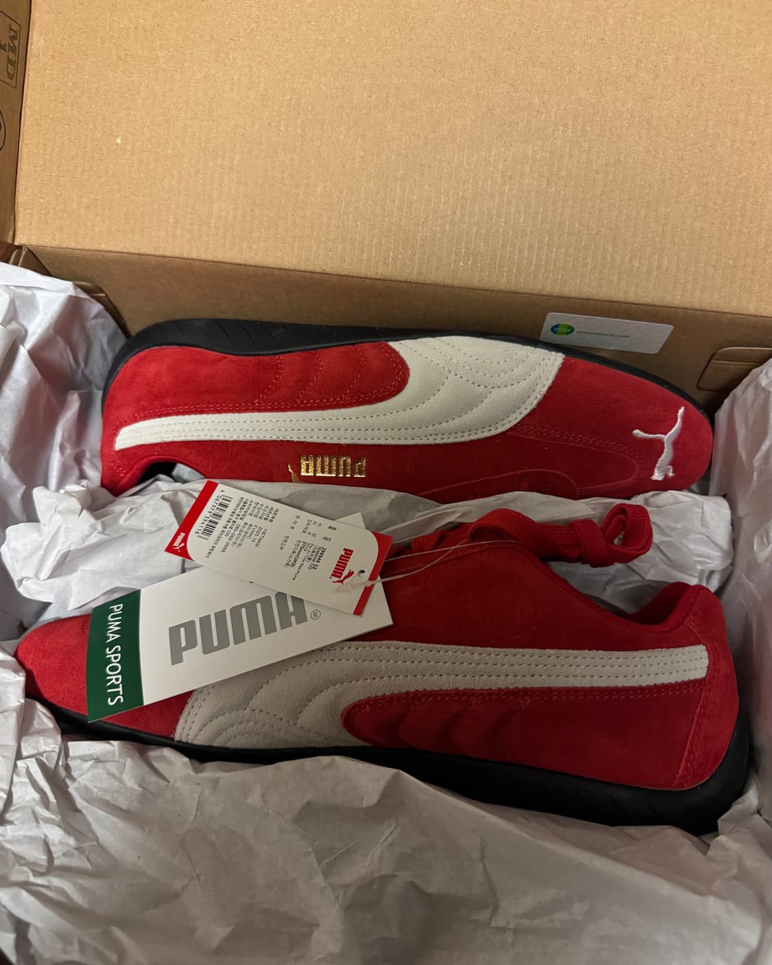 푸마 스피드캣 OG 레드 270 새상품 상품이미지3