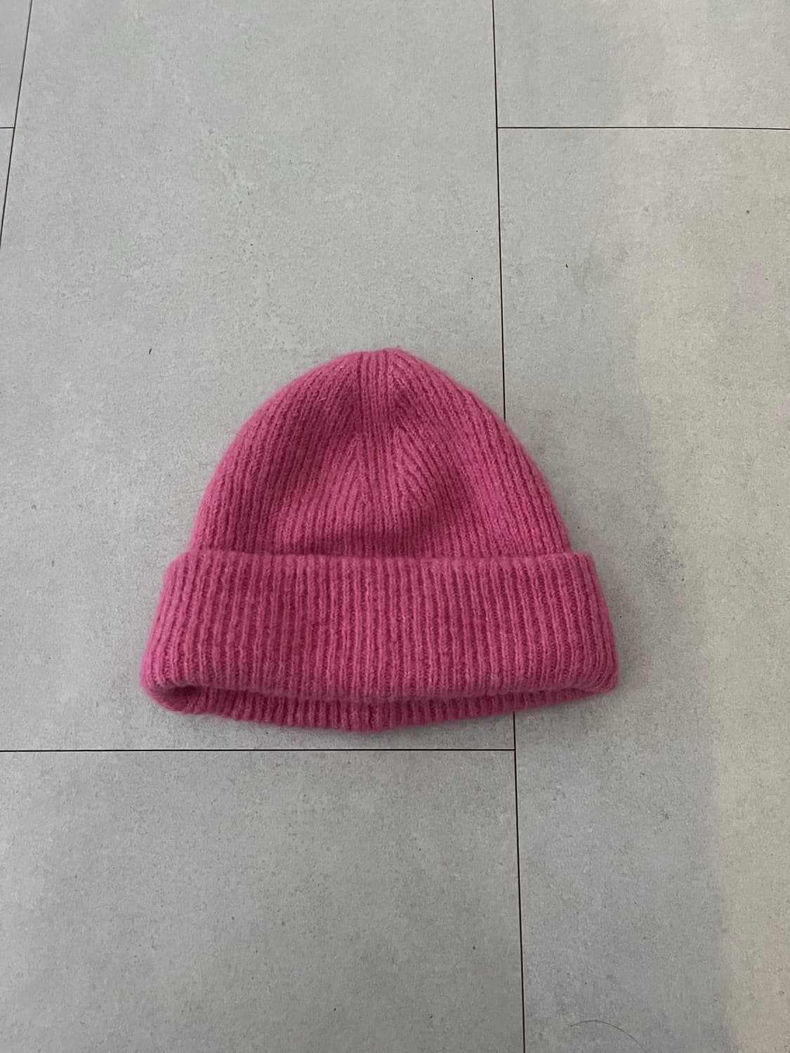 자라 핑크 울 비니 M 상품이미지1