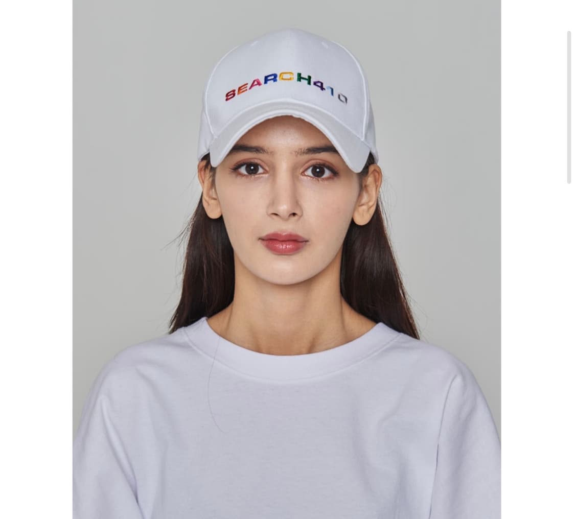 서치410 화이트 반팔 티셔츠 + 볼캡 세트 105-110사이즈 상품이미지10
